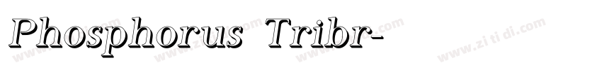 Phosphorus Tribr字体转换